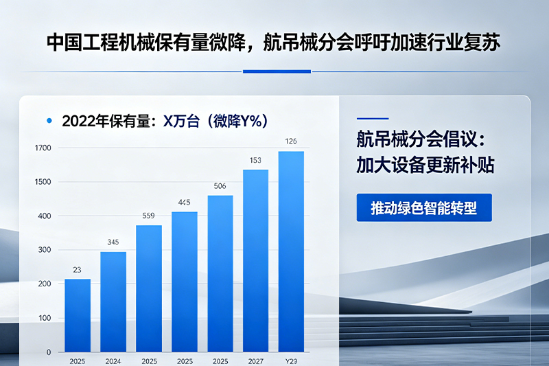 中国工程机械保有量微降,起重机械分会呼吁加速行业复苏